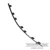 Glossy Black Left Front Bumper Molding Trim For Mercedes 300C 300CD C300 C43 AMG