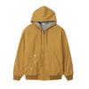 Champion Casual Long Sleeve Fleece Hooded Zip Jacket with Rubber Men's Print, Camel, C3-A613