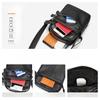 Genuine Leather Men's Shoulder Crossbody Bag, High-end Mobile Phone Bag, Casual and Trendy Shoulder Bag