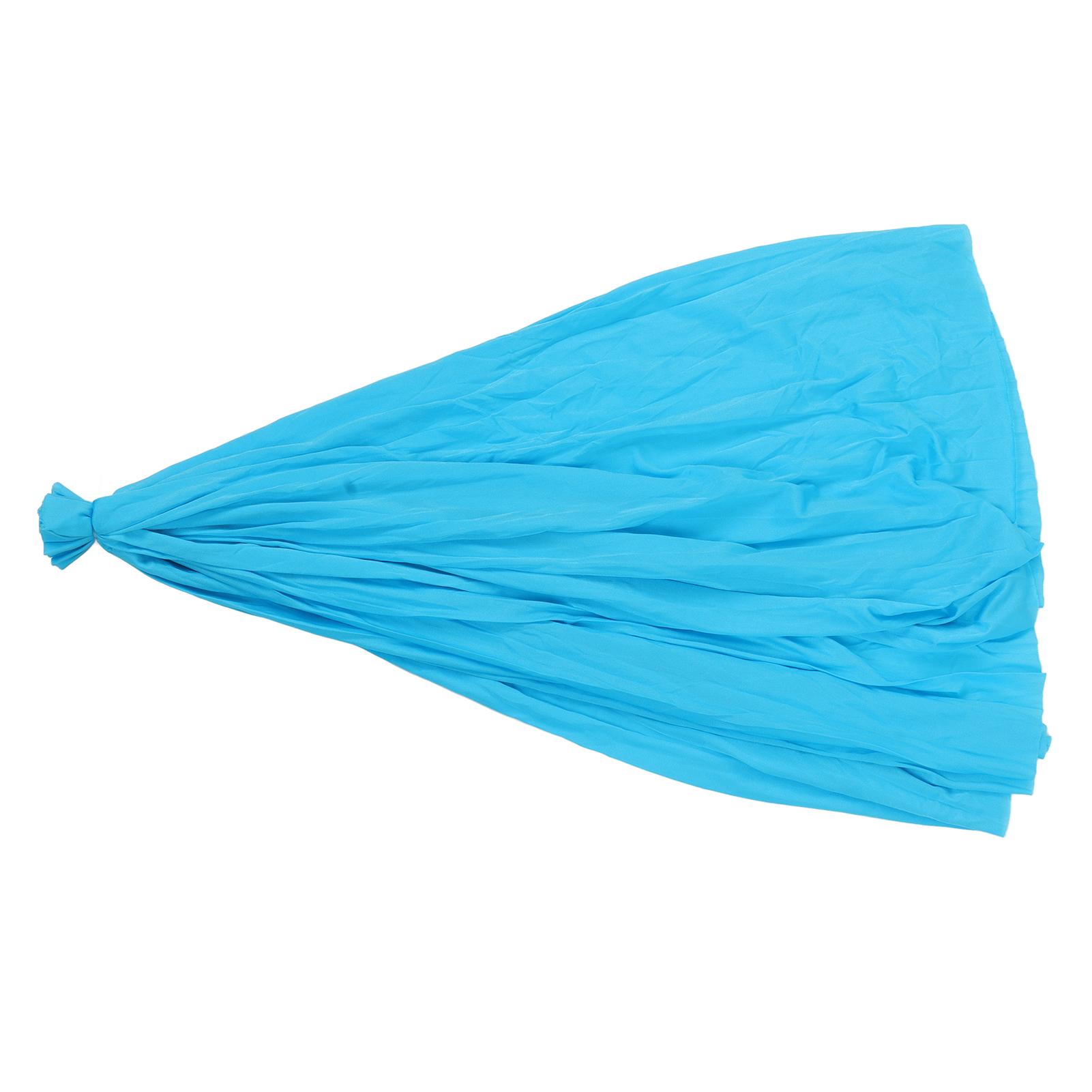 

Yoga Swing Hammock Elastic Fabric Flying Aerial Yoga Hammock Fabric for Professionals and Beginners Sky Blue