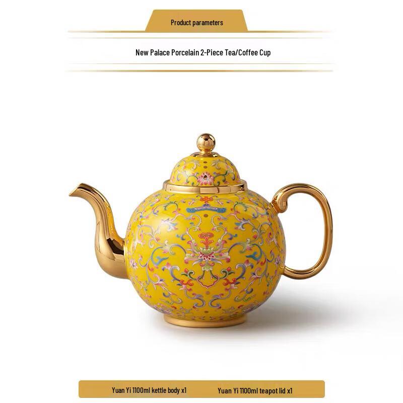 Yongfengyuan Palace Porcelain Ceramic Tea & Coffee Pot Set