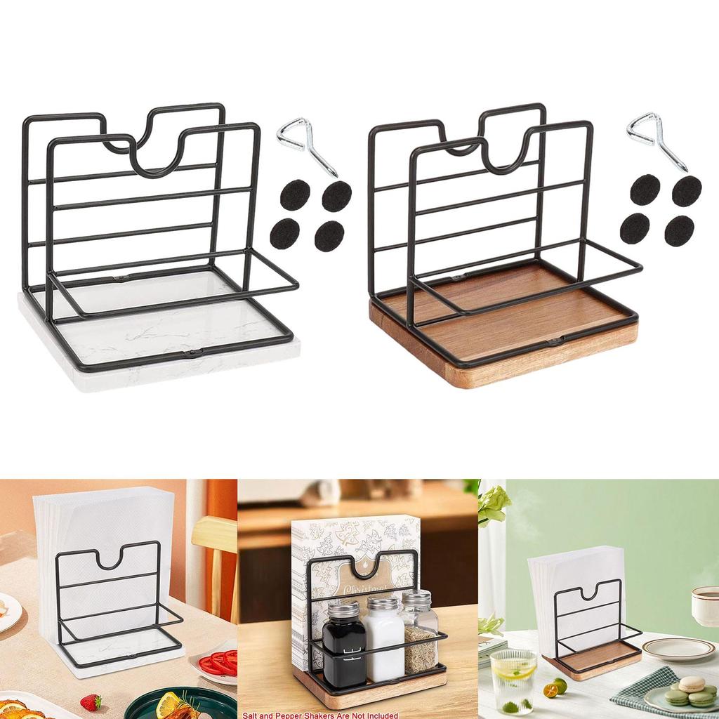 Tabletop Napkin Holder Napkin Rack Creative Multifunctional Stylish Napkin