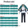 Konosuba Cosplay Costume Full Set, Aqua & Satou Kazuma Outfit for Men Women Halloween Comic‑Con Role‑Play