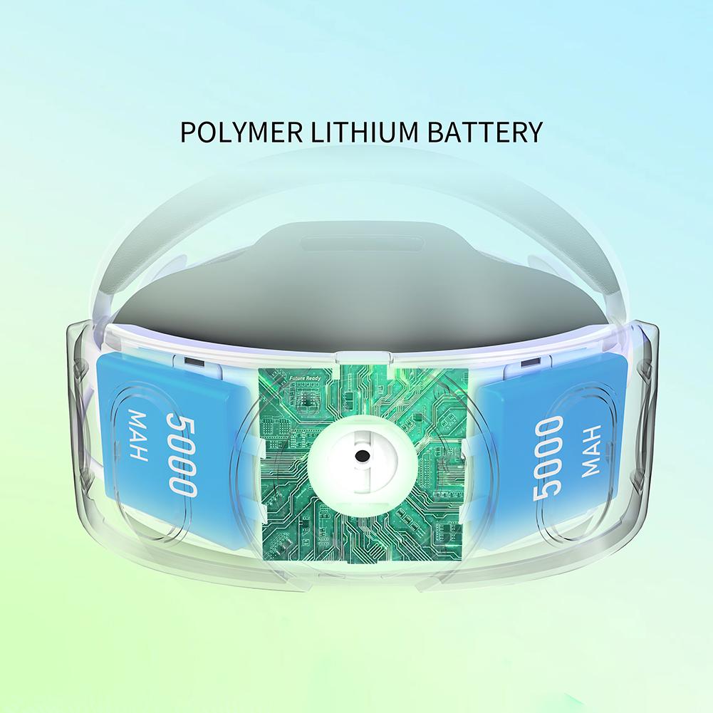 10000mAh Battery Head Strap for Meta Quest 3S Headset Head Strap Replacement Comfortable  Adjustable Elite Strap VR Accessory