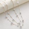 Multi-Layer Temperament Pearl Necklace Women, High-End Light Luxury Sweater Chain Versatile Autumn And Winter Long Necklace Jewelry
