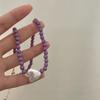 Cool Beaded Heart Choker Necklack Beaded Pendant Necklace Striking Beaded Collar Necklace Perfect Gift for Woman Girls