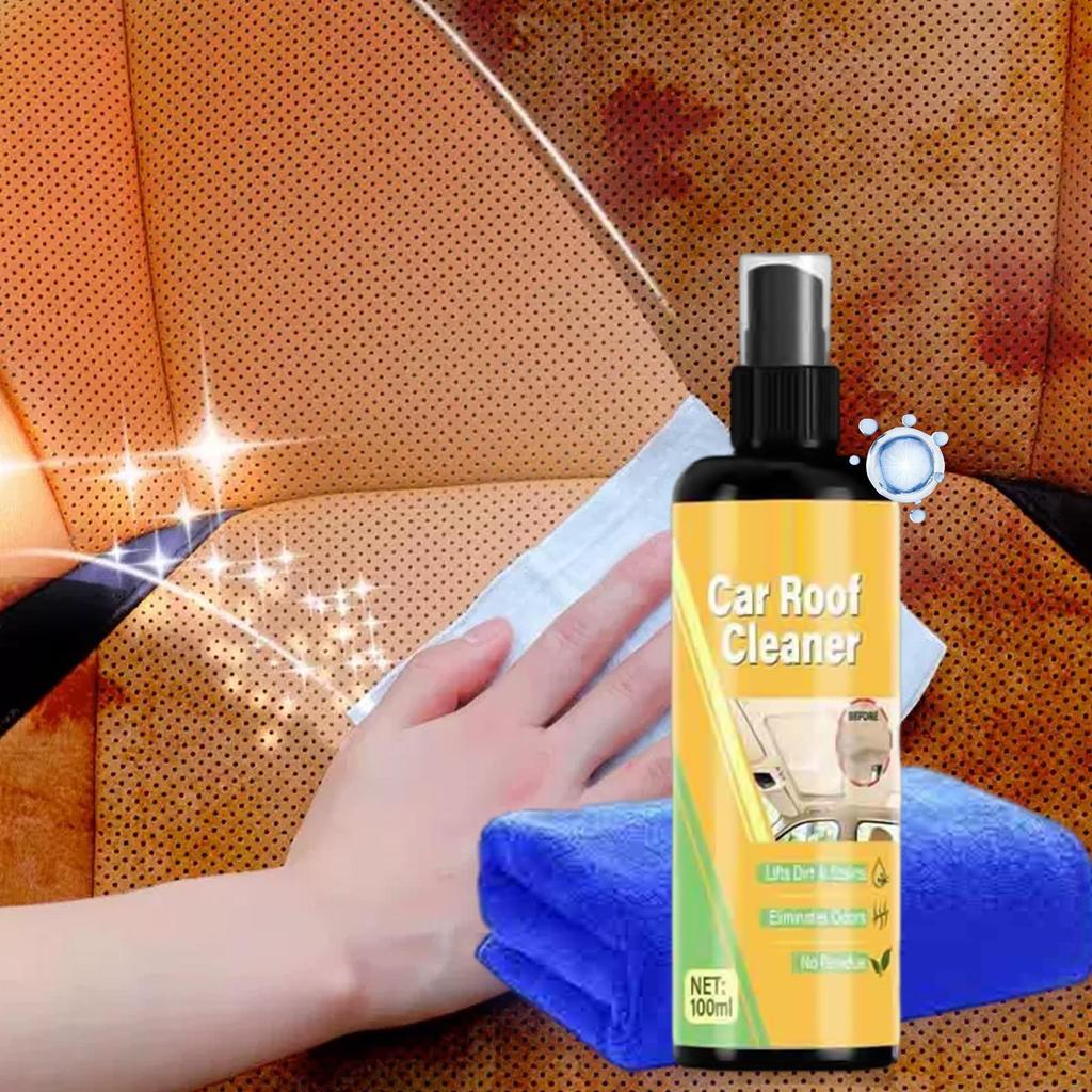 Headliner Cleaner Powerful Car Interior Roof Fabric Upholstery Stain Remover Detailing Spray for Auto Seats Carpet Home Sofa