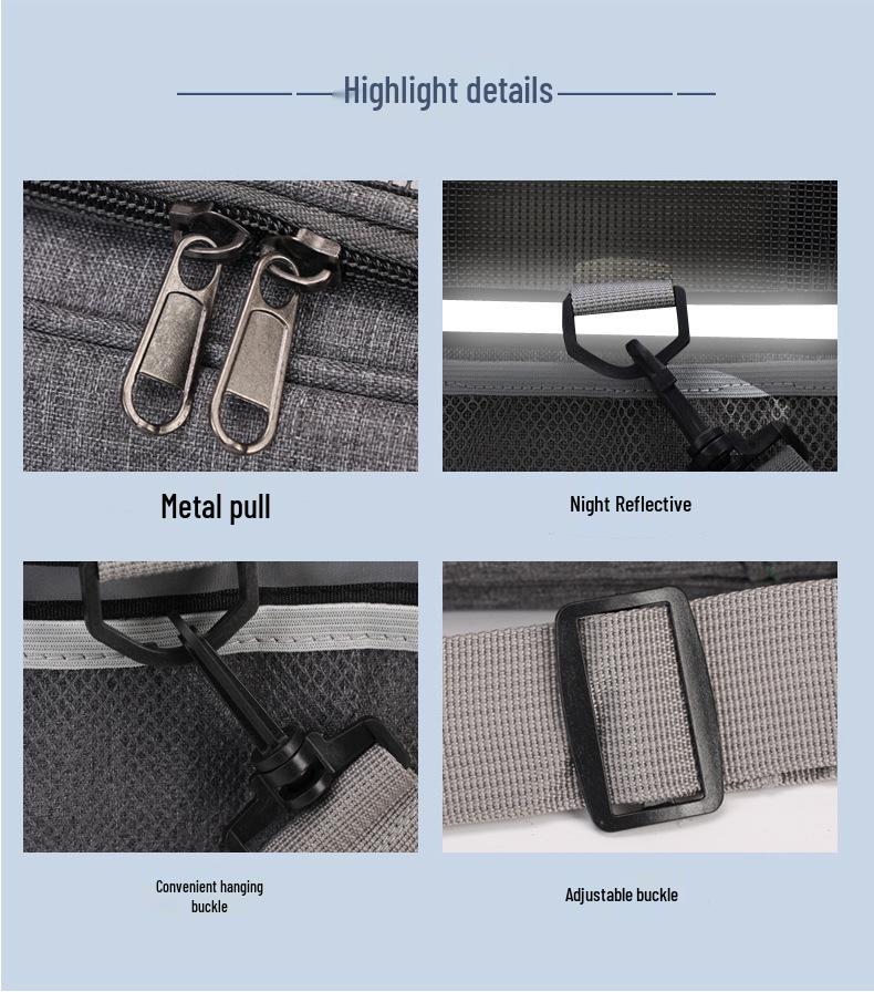 Große Tragbare Haustiertransportbox: Atmungsaktiver Outdoor-Rucksack für Katzen und kleine Haustiere