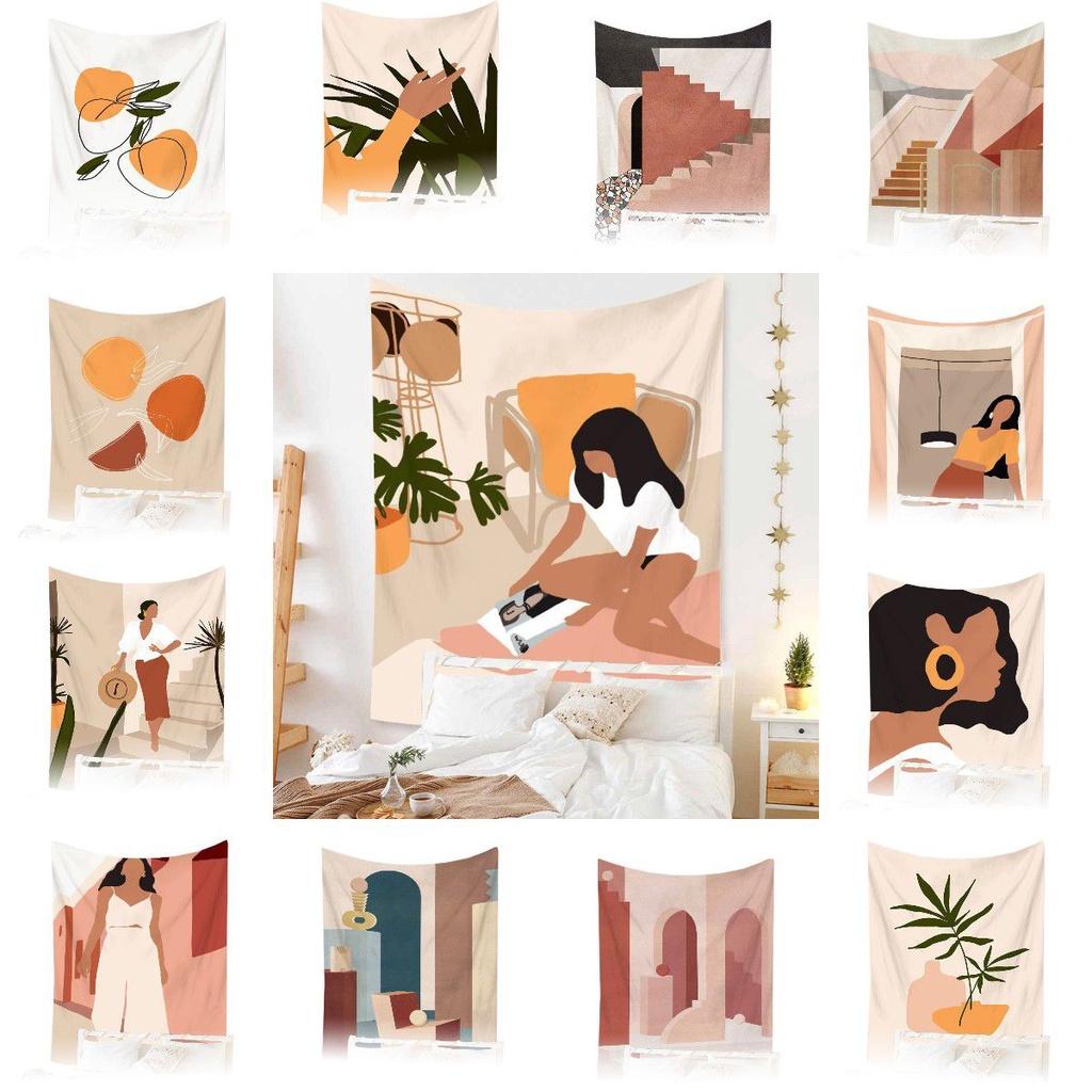 Insimple Skin-friendly Tapestry Hanging Cloth For Room Decoration