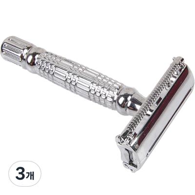 Dorco Safety Razor Double-edged Classic, 1 Pack, 3 Pieces ,Korean Razor Blade
