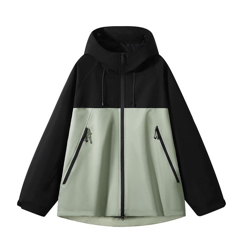 Bird Home with Live Burst Storm Jacket Lovers Autumn Single Windproof Waterproof Mountaineering Jacket
