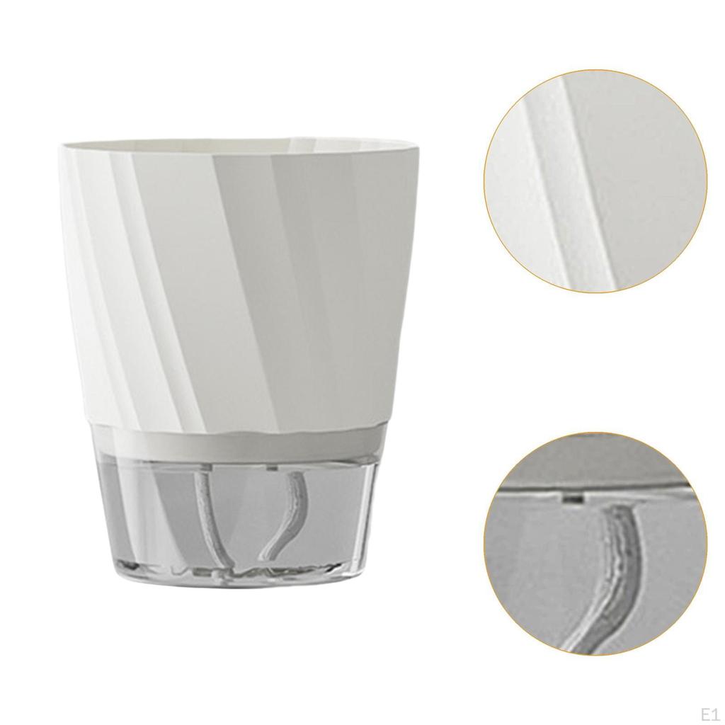 Automatic Water Absorption Planter Flower Pot Gardening Outdoor Windowsill Multipurpose Indoor