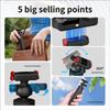 Magnetic Quick Release Tripod Stand With 360 Degree Ball Head For Action Cameras Compactly And Portable