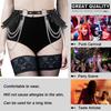 Estilo Harajuku Y2K Cinturón Cuero PU Punk Cinturilla Vintage Remache de Ala Cinturón Ropa de Rendimiento
