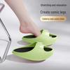 Balance Boost Rocking Shoes: Thick Sole, Height-Increasing, Yoga Stretching, Home Slippers