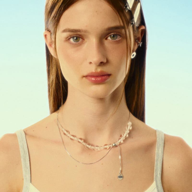 SENTIMENTS NO.520 [SILVER] NECKLACE