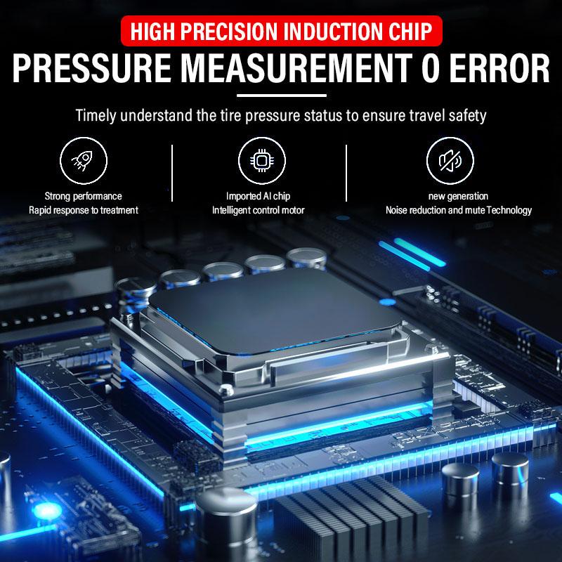 1Pcs Car Tire Inflator Smart Digital Inflatable Pump Emblem Accessories for Chevrolet Camaro Trax Blazer Cavalier Onix Aveo Silverado Malibu Captiva