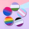 LGBTQ Umělecké Špendlíky Hrdost Lesbické Gay Duhová Vlajka Brož Pansexuální Asexuální Bisexuální Transgender Symbol Odznak Šperky