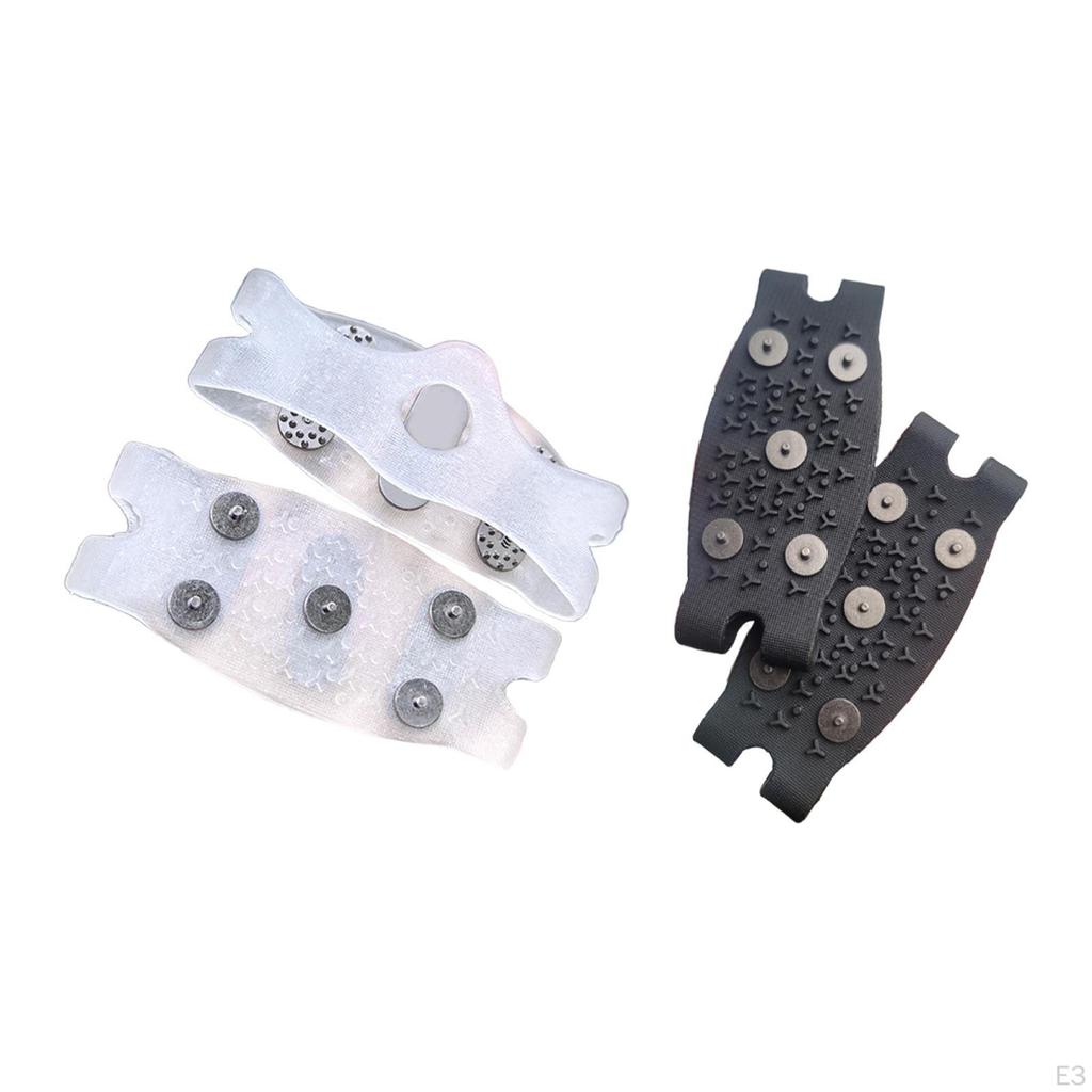 Mačky Proti Skluzu 5 Hrotů Odolné Proti Opotřebení Trakce pro Sněhové Rybaření Lezení