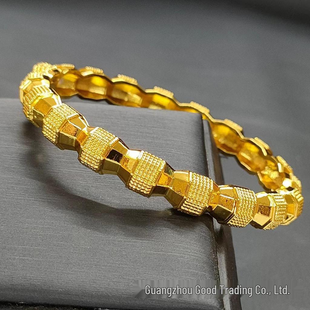 Bracelet de mariée Bollywood plaqué or 24 carats: Bijoux de mariée pour femmes