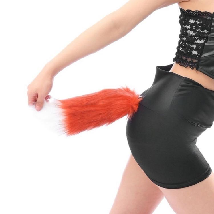 Fellige Kunstfelle Füchse Therianer Schwanz Wolf Katzen Füchse Schwanz Großes Tier Schwanz Weihnachten Halloween Cosplay Party Zubehör