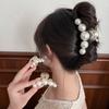 Elegant French Pearl Shark Hair Clip – Gentle Autumn & Winter Hair Accessory