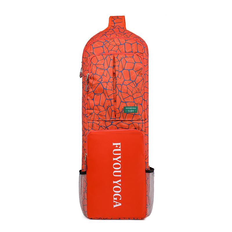 Multifunktionale Yogatasche Große Sportmatten-Tasche Rucksack mit großem Fassungsvermögen Wasserdichte Pilates-Mattenhülle Nylon Yoga-Träger ohne Matte