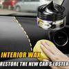 Universal Leather and Plastic Repair Polishing Wax - Car Interior Leather/Plastic/Rubber Care and Restoration Cream