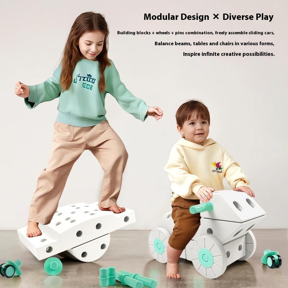 

Модульная игрушка материал пена ЭВА Детская тренировка сенсорной интеграции Раннее образование в детском саду строительный блок