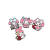 My Melody Sanrio Brooch: Cute Cartoon Anime Pin Decorative Jewelry Accessories