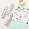 Süßer Katzen-Emoji-Stempel Serie „Alltag Arbeit Gute Laune“ Cartoon Mini-Musterstempel für Journaling Planer DIY Scrapbooking Deko