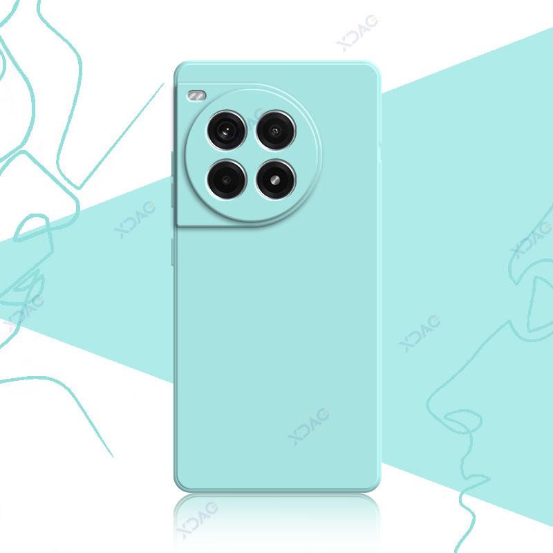 Mobile Phone Case for OnePlus Ace 3 Pro Ace3 3Pro 5G 360 Soft Luxury Square Liquid Silicone Back Cover One Plus Ace3Pro