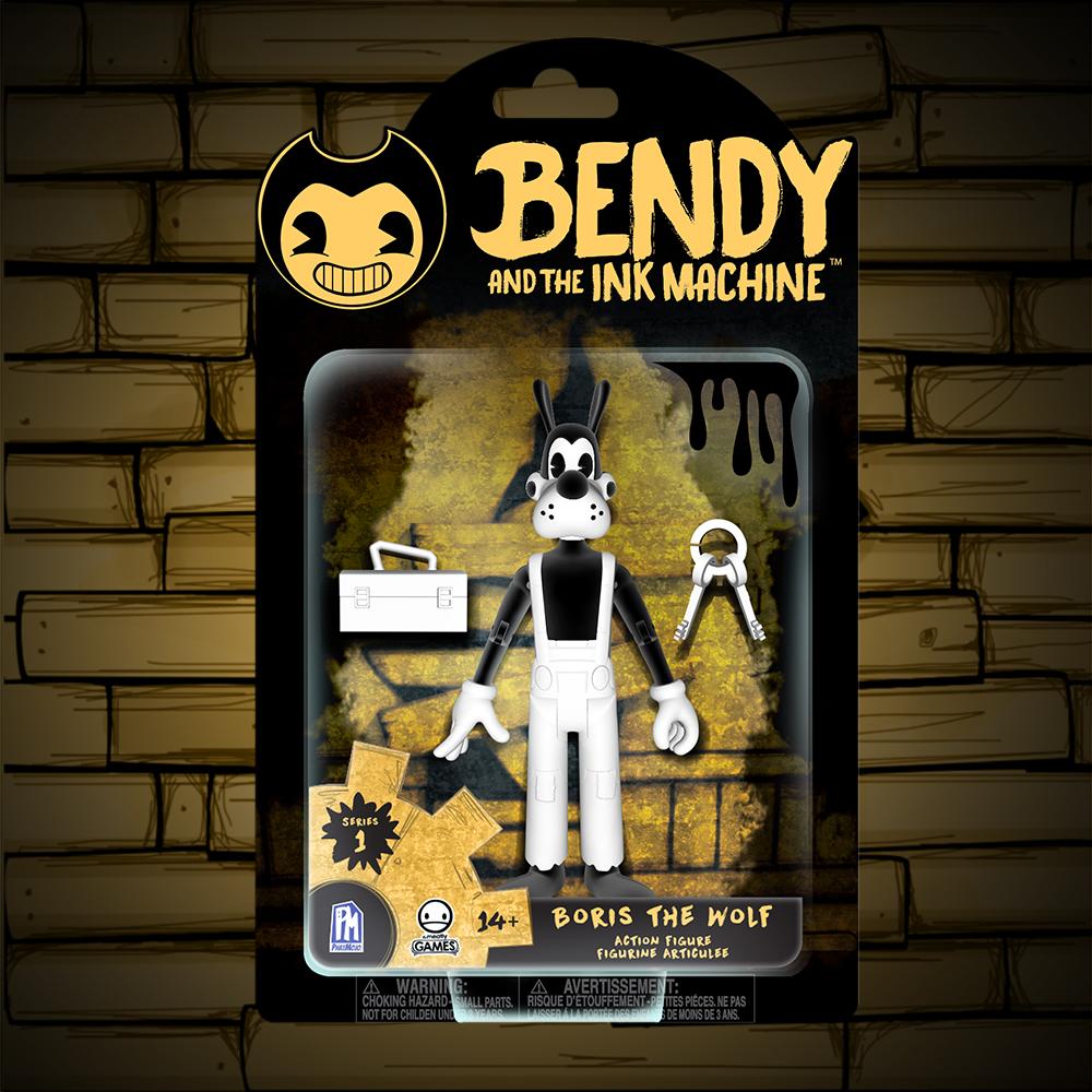 Figure Bendy Bendy the Ink Machine Boris the Wolf Ink Machine Toy 12.5 Cm