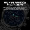 UTHAI Men's Watch Fashion Trend Waterproof Night Light Advanced Multi Functional Sports 42MM Dial Quartz Men's Watch Reloj V0030
