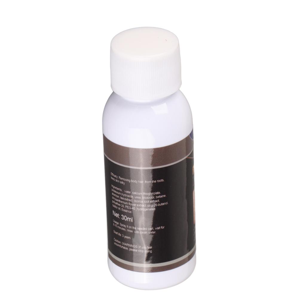 Hair Removal Spray Painless Stop Growth Gentle Portable Hair Inhibitor Spray for Leg Arm 30ml Men