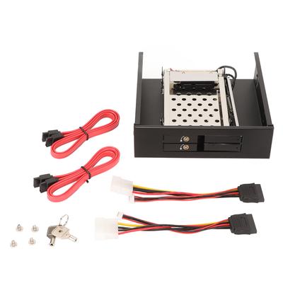 2.5in Internal HDD Enclosure 2.5in Support SATA IIIIII Up To 6Gbps Hot Swap Key Lock Internal