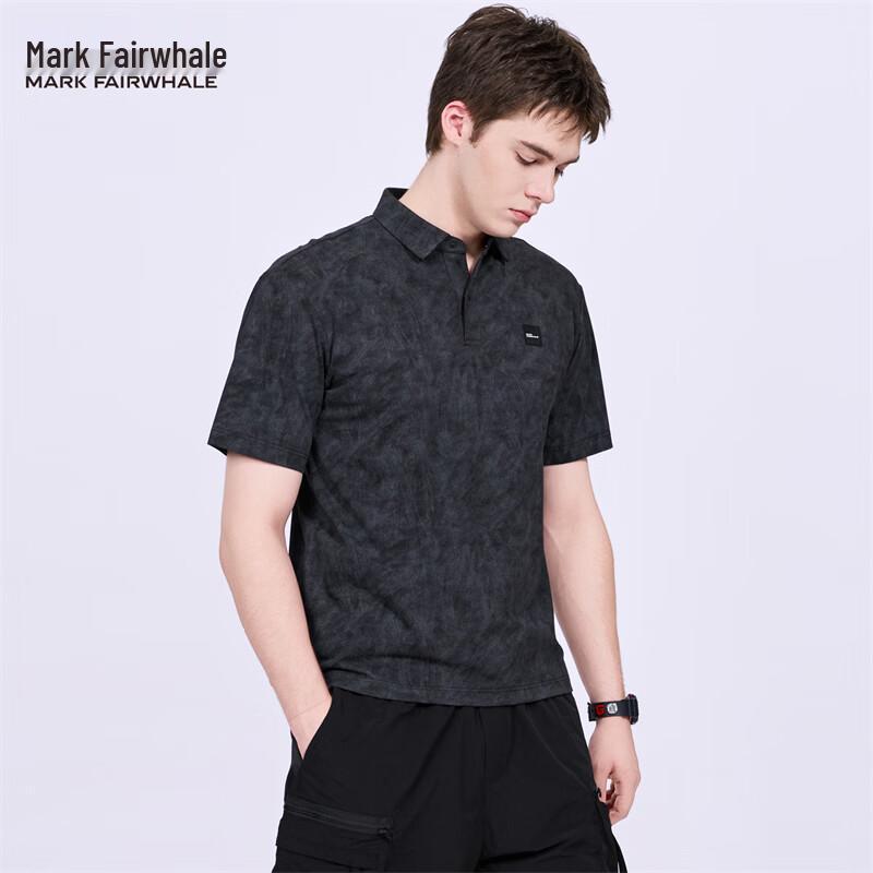 Mark Fairwhale Men s Dark Pattern Polo Shirt S