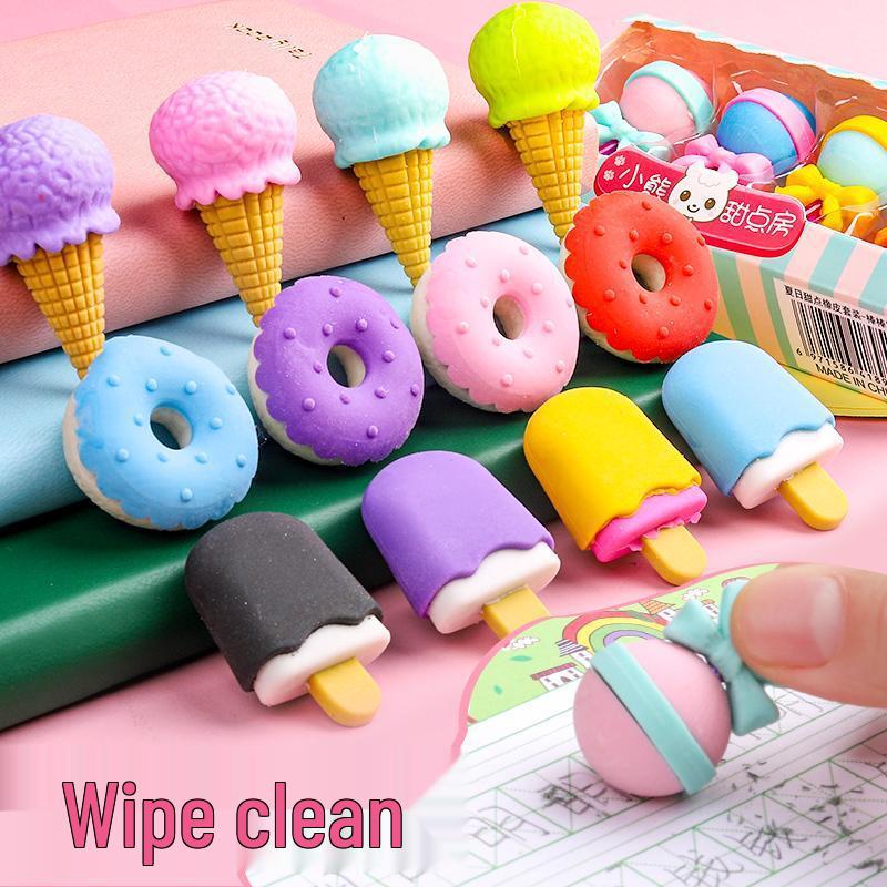 Kreslené ovocné gumy: Čištění bez zanechání stop, Roztomilý dárek pro děti z mateřské a základní školy