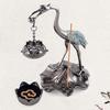 Lotus Incense Burner Exquisite Metal Design Fine Workmanship Artistic Atmosphere Furnace Decoration