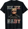 Vintage Ice Ice Baby Lustiges Trump T-Shirt