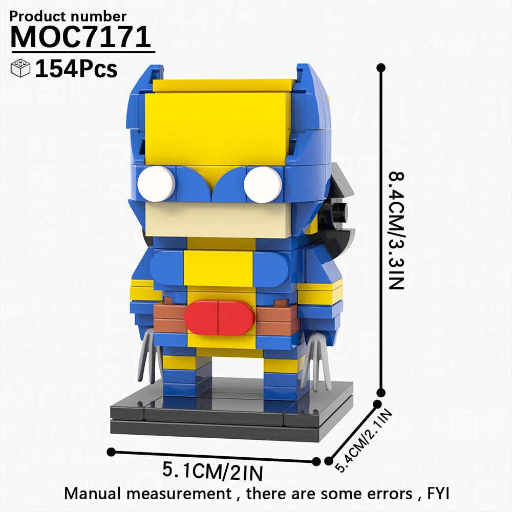MOOXI Filmreihe MOC Steine Set Figur BrickHeadzed Modell DIY Bausteine Montessori Kinder Bildungsspielzeug Für Kinder Geschenk