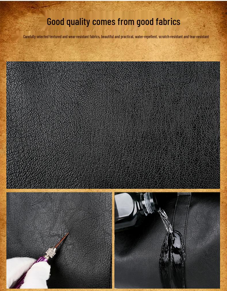 Men's Vintage Leather Travel and Gym Bag with Shoe Compartment - Crossbody Handbag & Shoulder Bag, Large Capacity.