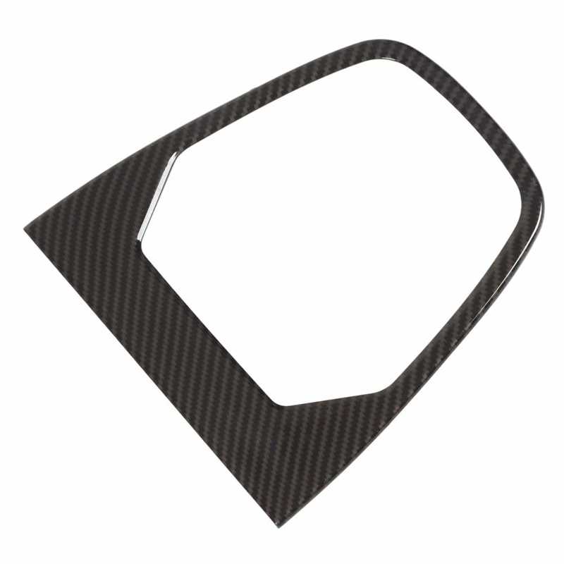 Schalthebel-Abdeckung, Kohlefaser-Stil, Mittelkonsolen-Getrieberahmen-Aufkleber für Subaru BRZ ZN8 ZD8