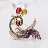 Women Lovely Flying Hummingbird Brooch Fashionable Elegant High-end Breastpin Birthday Xmas Gift