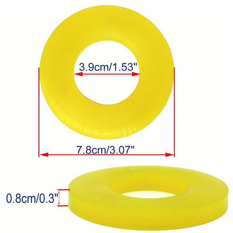 2Pcs Car Strut Top Mount Tower Suspension Steering Shock-Absorbing Bearing Washer Pad Accessories