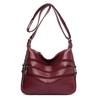 Genuine Brand Leather Lage Capacity Shoulder Bag Fashion Tote Bag Design Handbag Casual Commuter Messenger Bags Female Purse