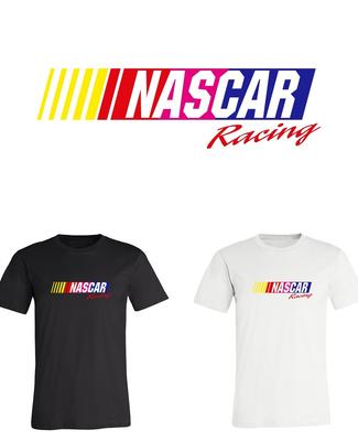 Camiseta com Logo Principal da Nascar Tamanhos S-6XL! Envio Rápido!