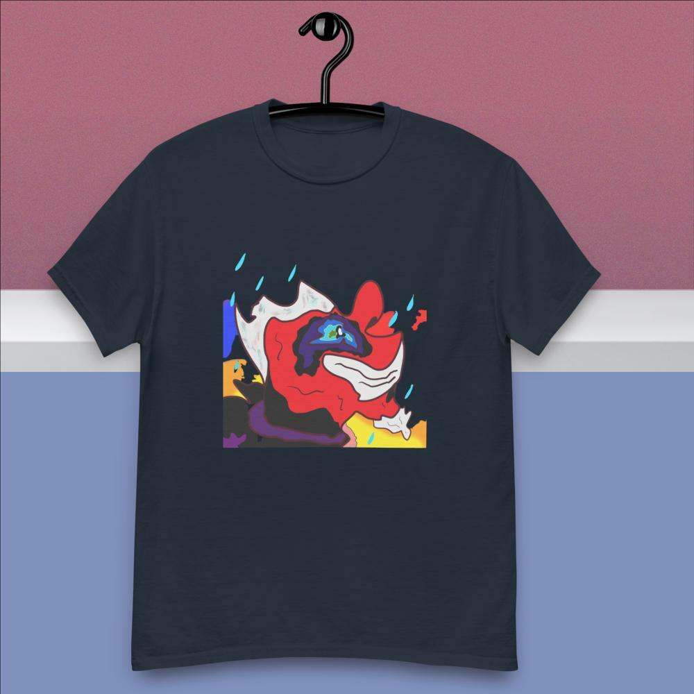 Trippy Demon Sunshine Lion Tshirt S разноцветный