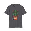 Unisex Softstyle T-Shirt Jack-O’-Lantern Cactus Terracotta Funny Halloween Fall
