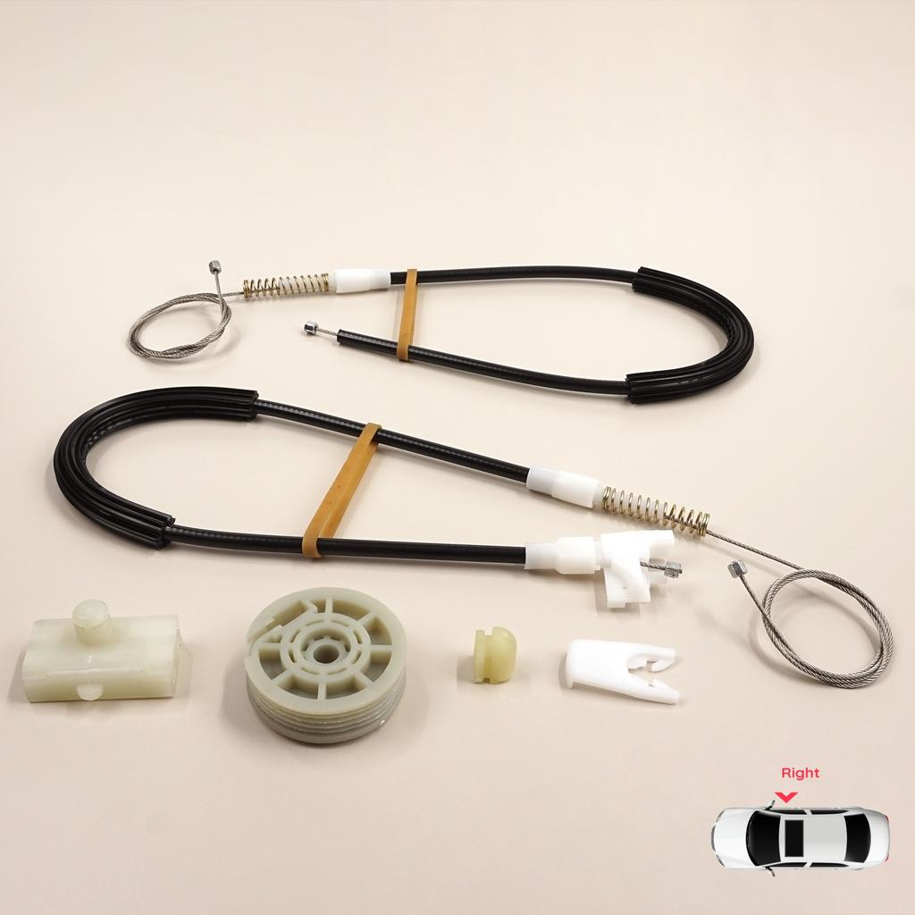 EWR297 Zestaw Naprawczy Podnośnika Szyby Drzwi Prawych do Renault Megane MK1 X64 DA0/1 Coupe 1996-2003 2/3 Drzwi 7700834393